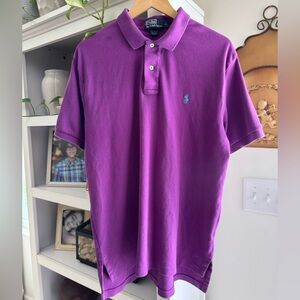 Ralph Lauren Vibrant Purple Polo Shirt